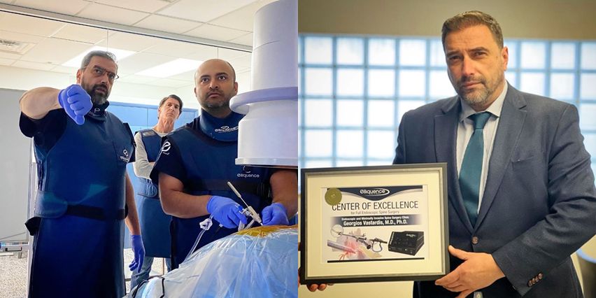 Διεθνείς διακρίσεις για τον δρ Γεώργιο Βασταρδή, Διευθυντή Χειρουργό Σπονδυλικής Στήλης του Metropolitan General