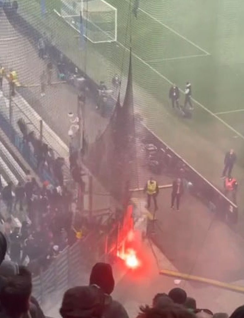 Σοβαρά επεισόδια πριν την σέντρα Μαρσέιγ-ΠΑΟΚ (video)