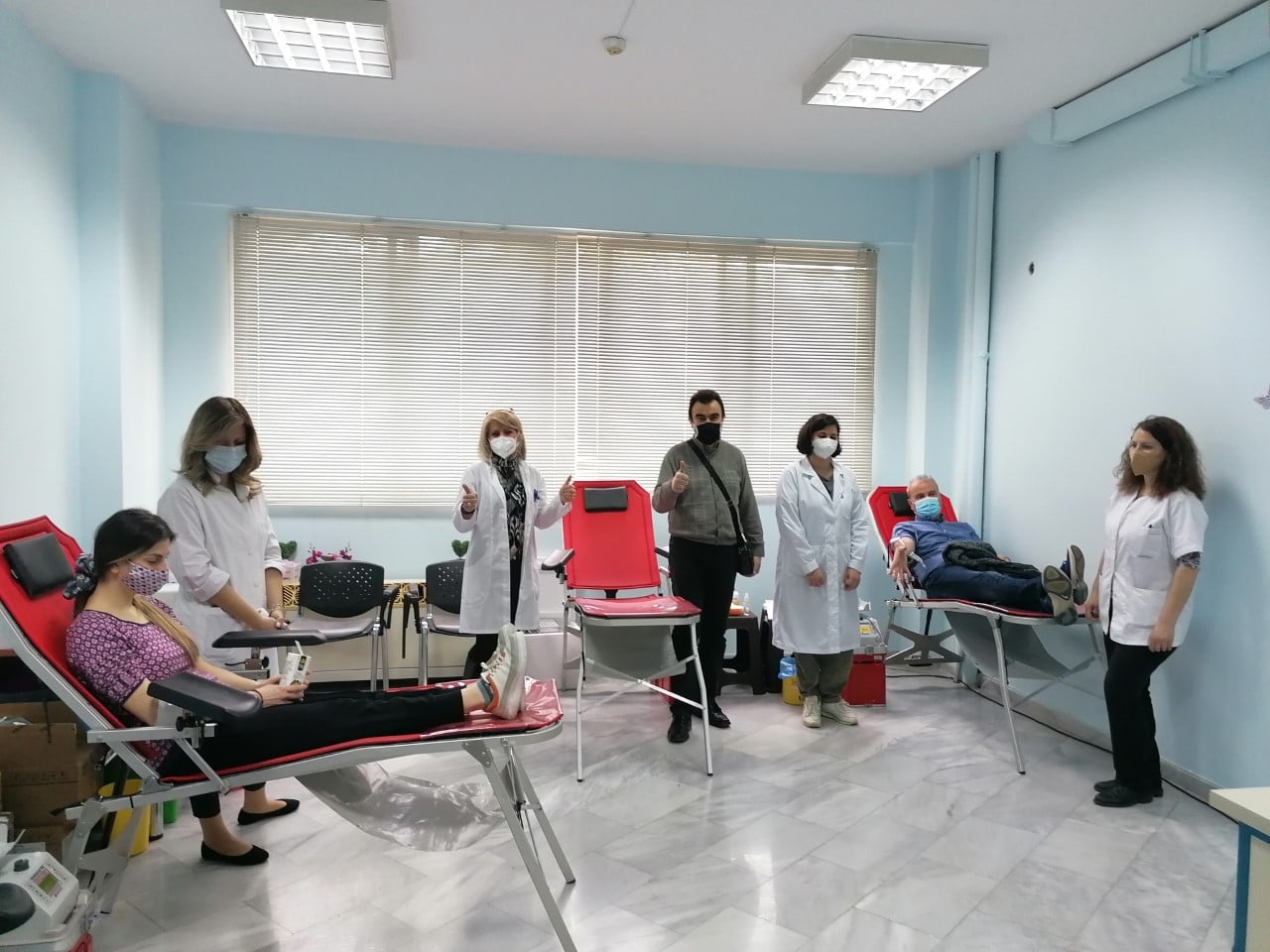 Δ.Κορδελιού-Ευόσμου: 127 Φιάλες Αίματος και 54 Δότες Μυελού των Οστών