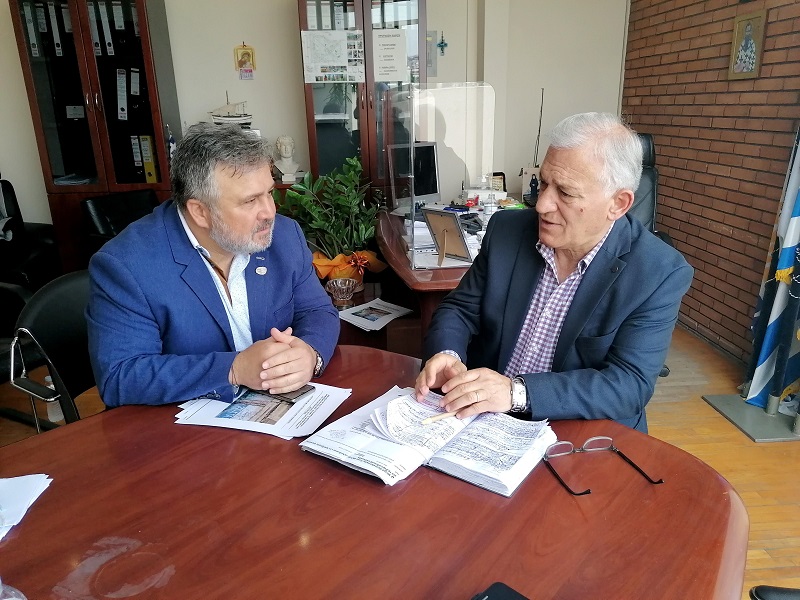 Κοινό μέτωπο συνεργασίας  Μανδαλιανού και  Κυρίζογλου για την αντιμετώπιση ζητημάτων στα όρια των δήμων