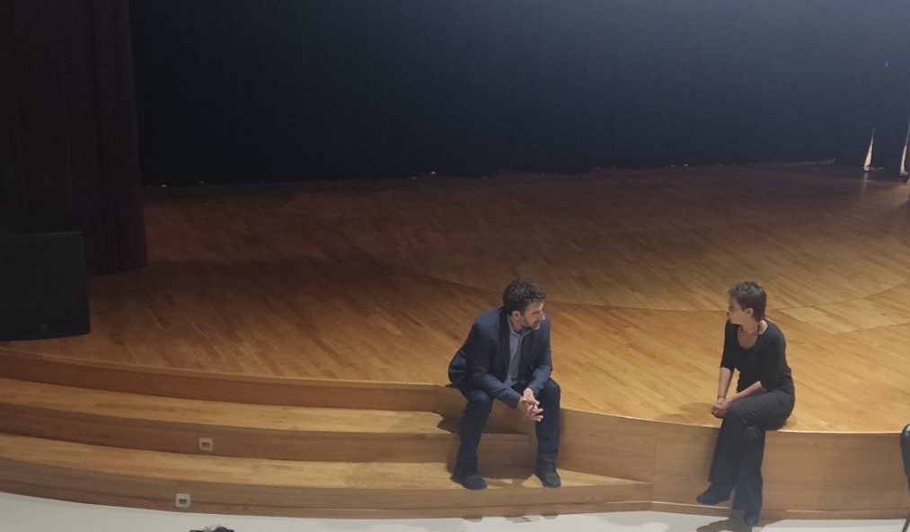 Επίσκεψη του νέου Καλλιτεχνικού Διευθυντή του ΚΘΒΕ στο Πολυλειτουργικό Κέντρο Δ. Κορδελιού-Ευόσμου