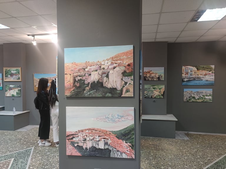 Gallery,Myrό,εκθέσεις