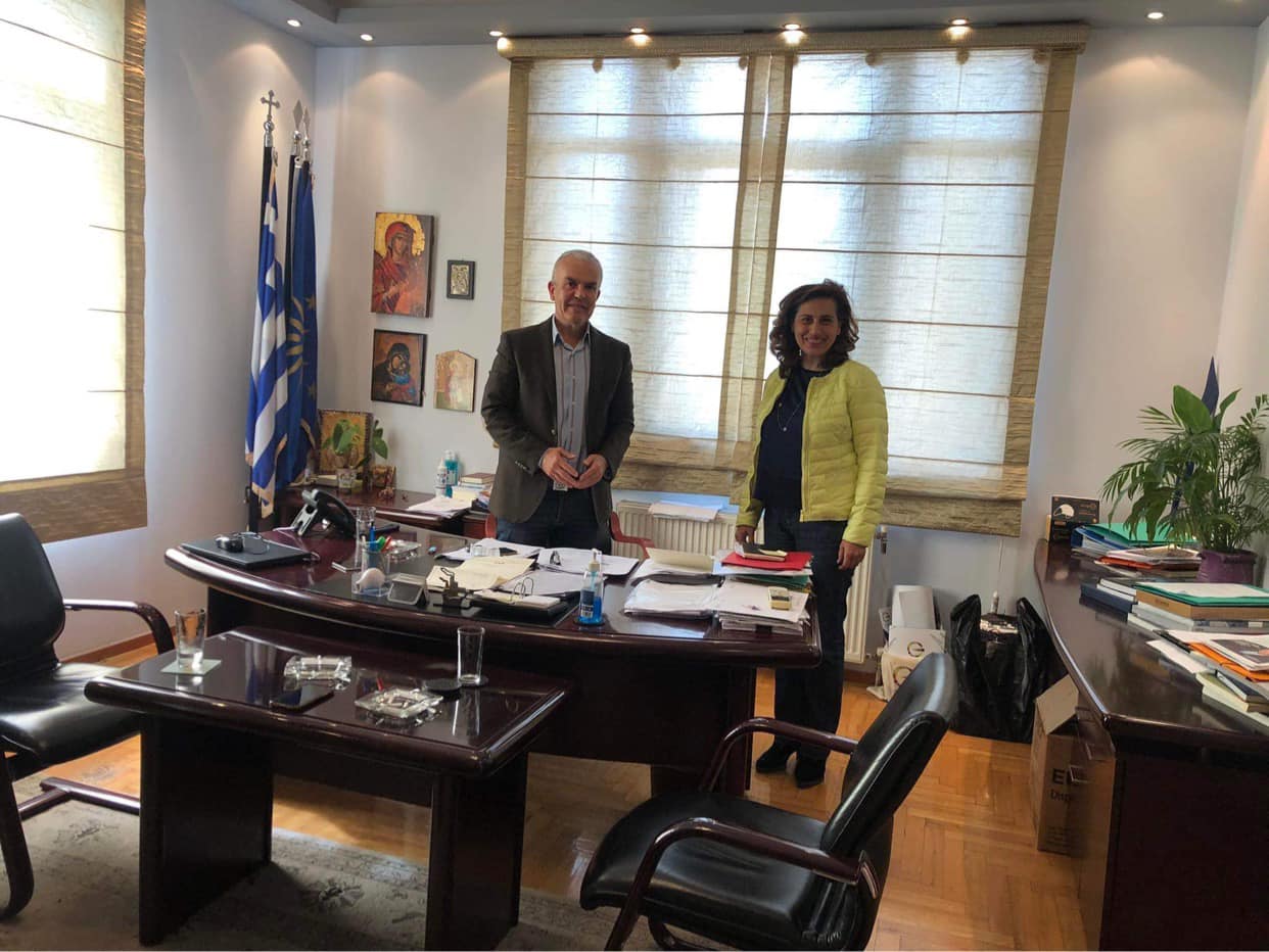 Θεσσαλονίκη: Συνάντηση του δημάρχου Δέλτα με την υπεύθυνη Τομέα Παιδείας του ΚΙΝΑΛ