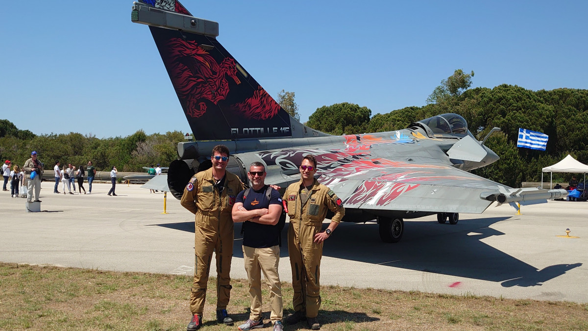 Οι Top Gun πιλότοι του Γαλλικού Ναυτικού σε… δράση «Τίγρεως» στην Ελλάδα