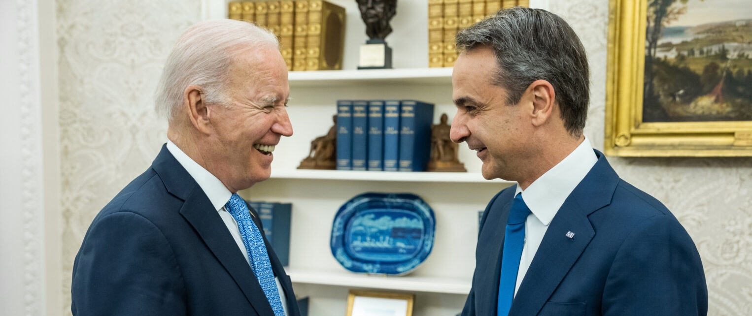 Μητσοτάκης σε Μπάιντεν: Η Ελλάδα θέλει να αγοράσει μια μοίρα F-35