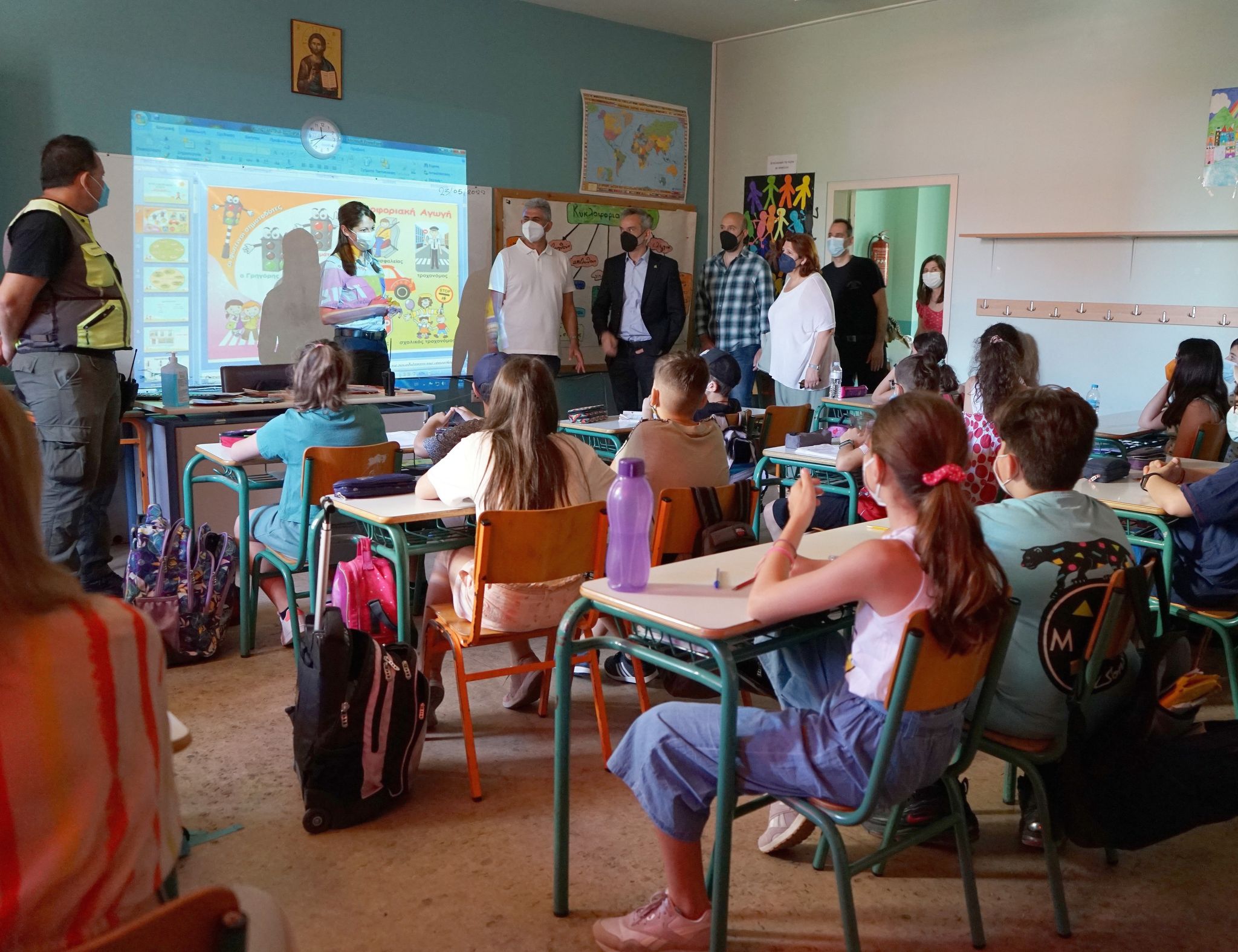 Μαθήματα κυκλοφοριακής αγωγής σε σχολεία από το Δ. Θεσσαλονίκης