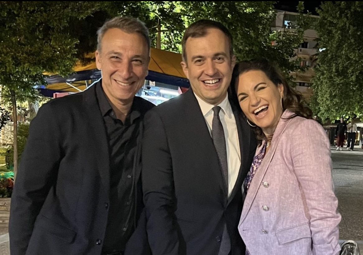 Τάσος Χατζηβασιλείου – Όλγα Κεφαλογιαννη  σε κοινή εκδήλωση στις Σέρρες 