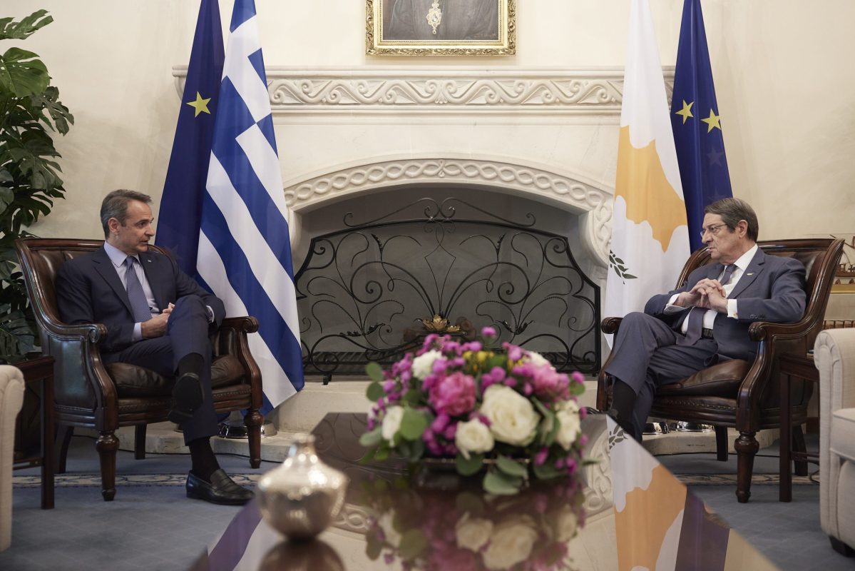 Τι συζήτησαν Μητσοτάκης – Αναστασιάδης στη Λευκωσία