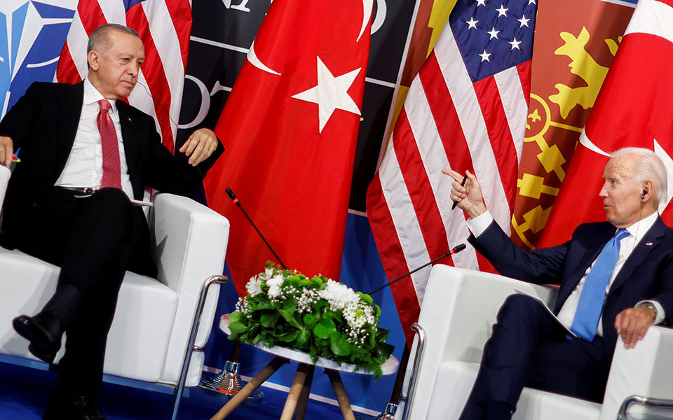 Συνάντηση Μπάιντεν – Ερντογάν: «Σημασία στη διατήρηση της σταθερότητας στο Αιγαίο»
