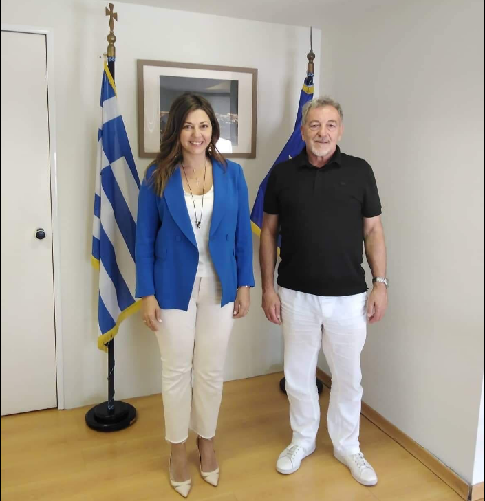 Συνάντηση Θ.Παπαδόπουλου-Σ.Ζαχαράκη για την τουριστική ανάπτυξη της περιοχής του δήμου Θέρμης