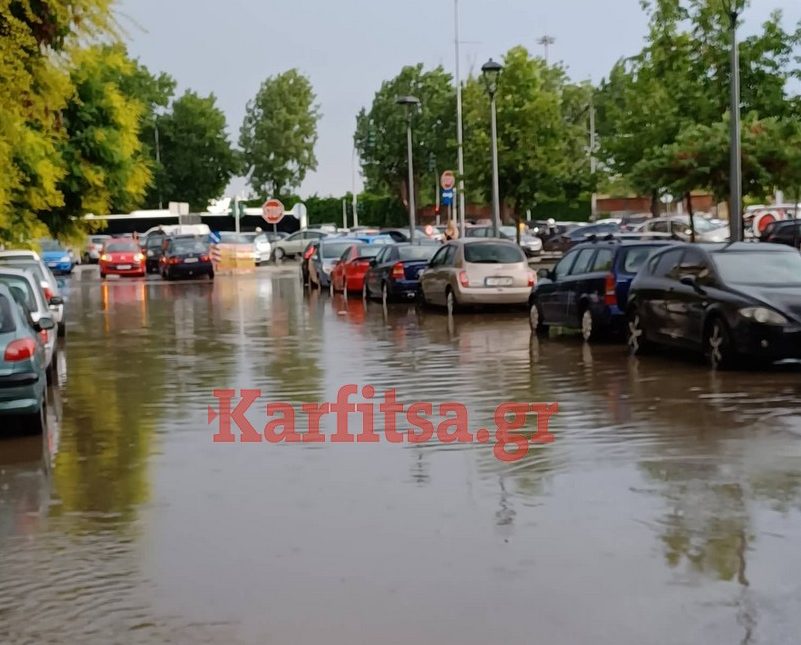 Ποτάμια οι δρόμοι σε όλη τη Θεσσαλονίκη από τη νεροποντή – Απίστευτες εικόνες (ΦΩΤΟ – Video)