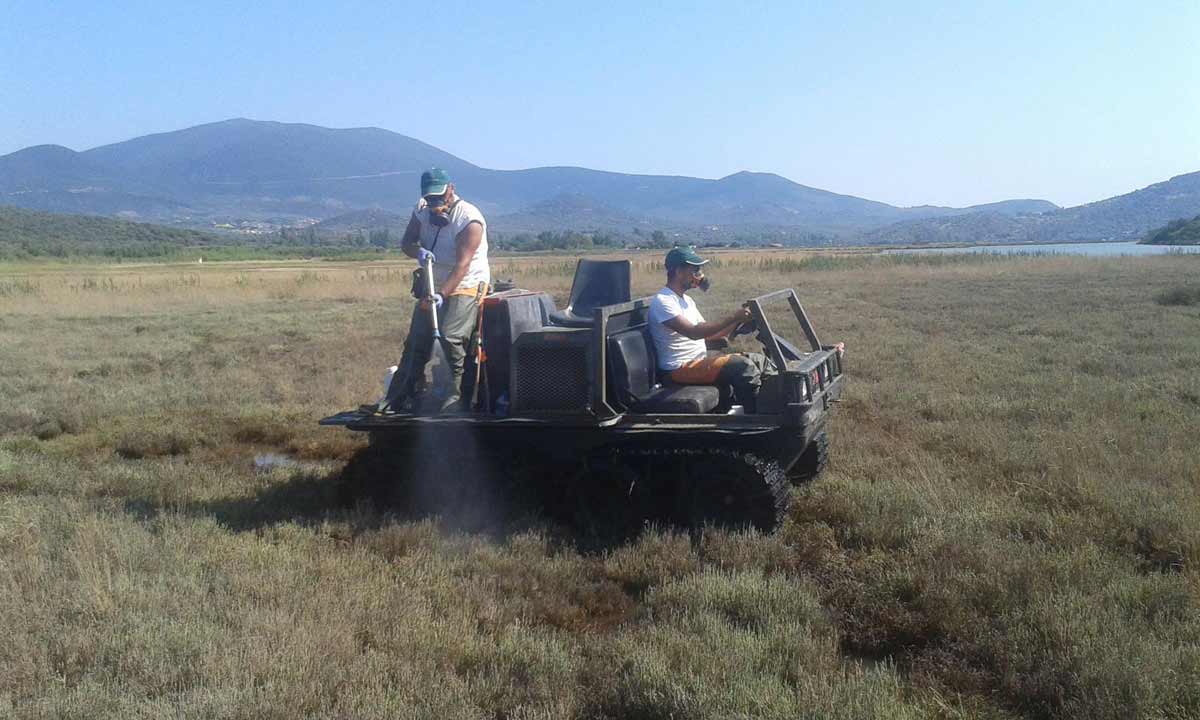 Άρχισαν και οι από αέρος ψεκασμοί για τα κουνούπια στην Κεντρική Μακεδονία