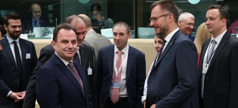 Παρέμβαση Γεωργαντά σε συμβούλιο της ΕΕ για μεταφορά και αποθήκευση σιτηρών στη Θεσσαλονίκη