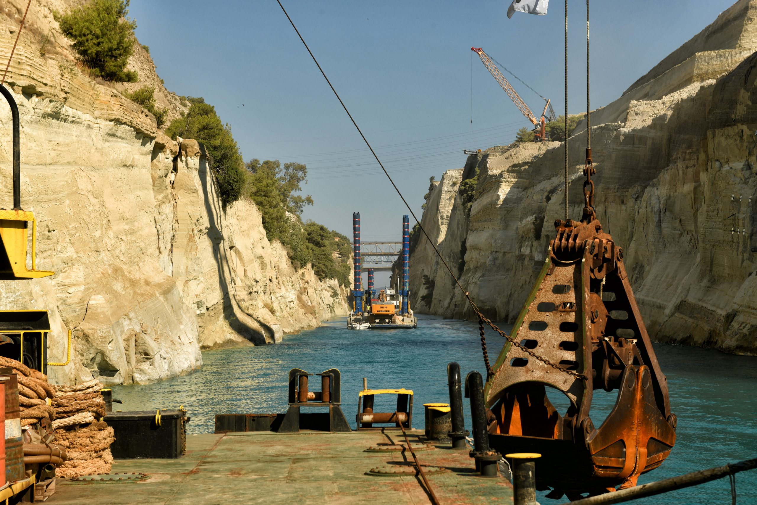 Με ασφάλεια λειτουργεί η Διώρυγα της Κορίνθου