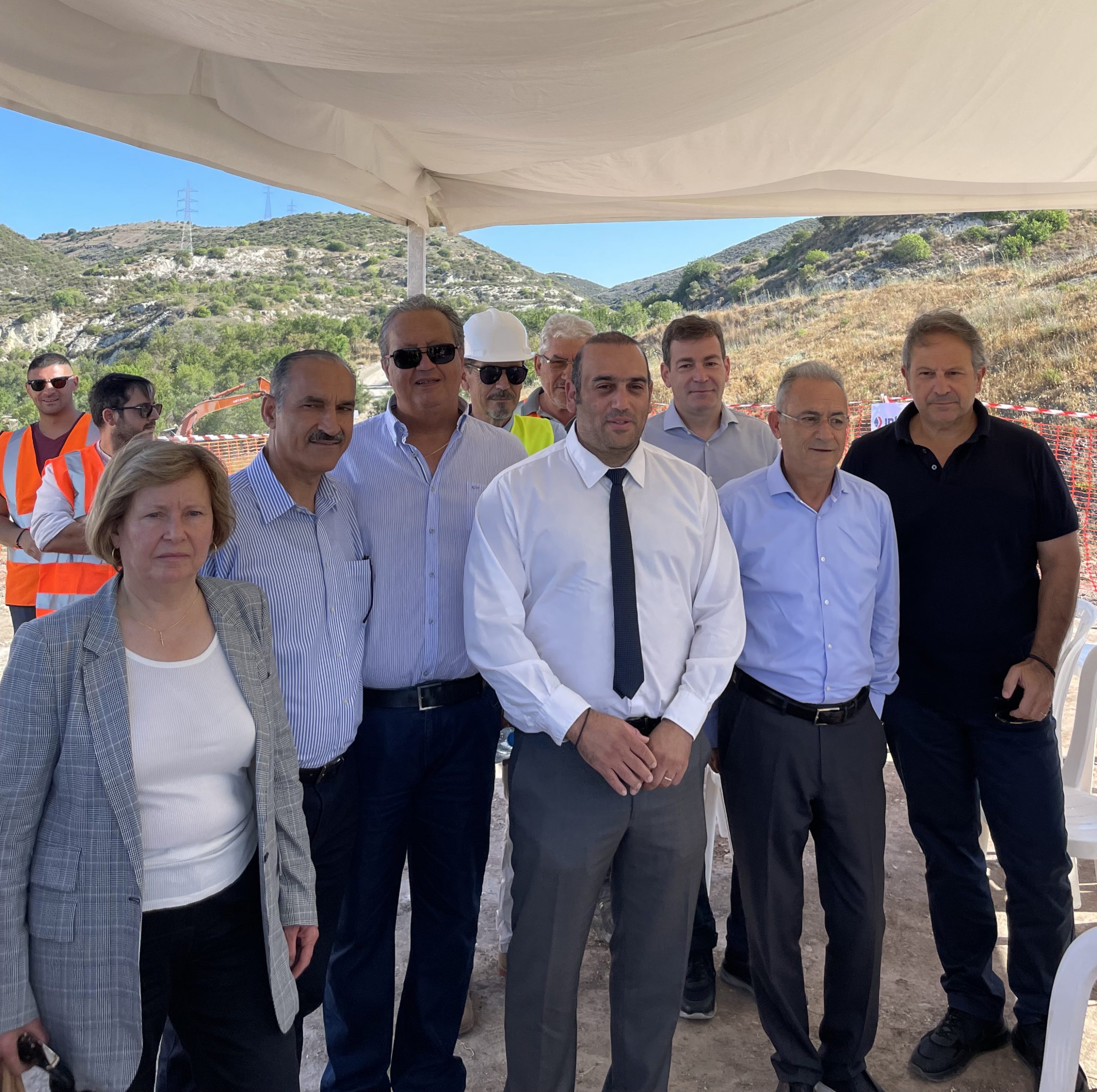 Intrakat: Τελετή έναρξης εργασιών κατασκευής του αυτοκινητόδρομου Πάφου – Πόλης Χρυσοχούς στην Κύπρο