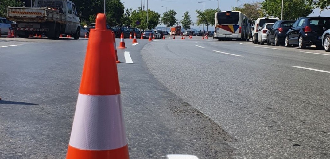 ΠΚΜ: Εργασίες διαγράμμισης σε Διαβατά και Κορδελιό