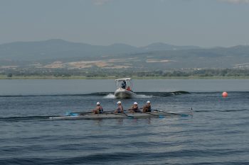 Θεσσαλονίκη: Οι πρώτοι διεθνείς αγώνες κωπηλασίας στη λίμνη Βόλβη