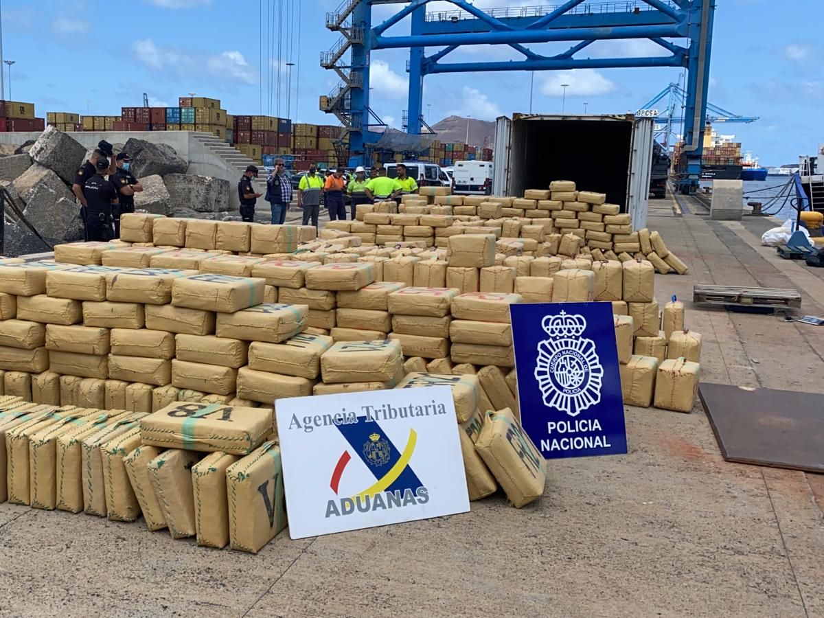 Η μεγαλύτερη κατάσχεση ναρκωτικών που έχει καταγραφεί ποτέ στην Ισπανία