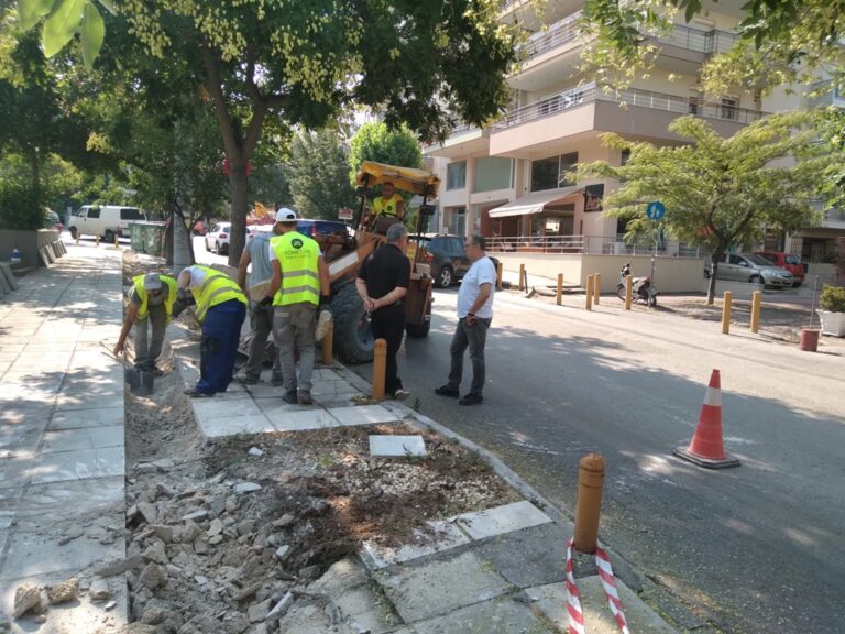 Δ. Παύλου Μελά: Ξεκίνησε το έργο αναβάθμισης και επέκτασης του δημοτικού φωτισμού