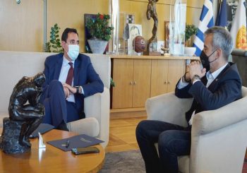 Θεσσαλονίκη: Συνάντηση Κ. Ζέρβα με Γ. Σμυρλή – Στο επίκεντρο η ενίσχυση της εξωστρέφειας των επιχειρήσεων