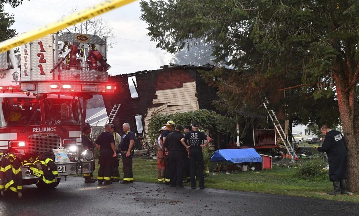 ΗΠΑ: Δέκα νεκροί από πυρκαγιά σε σπίτι στην Πενσιλβάνια (Video)