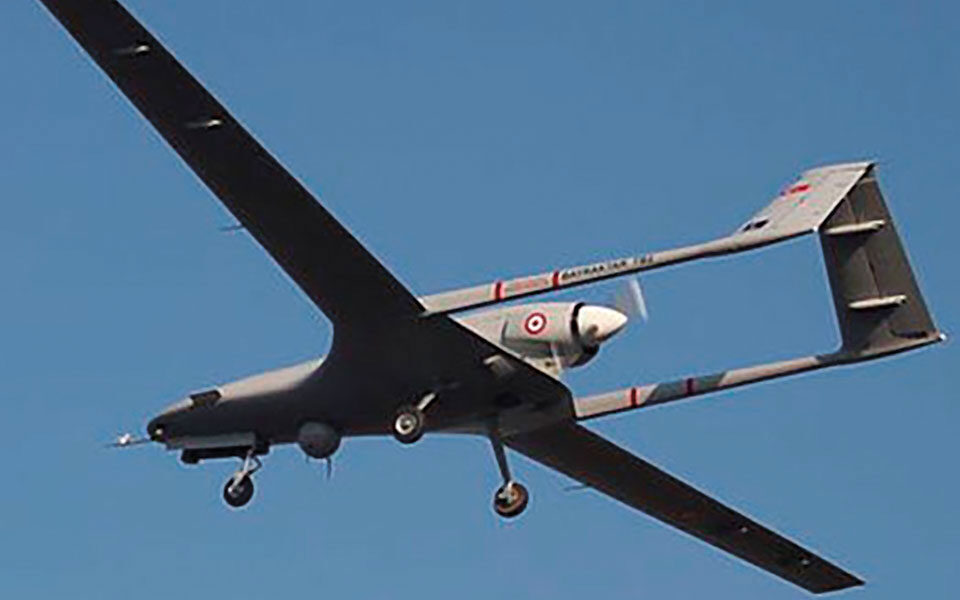 Πτήση τουρκικού UAV πάνω από την Κίναρο