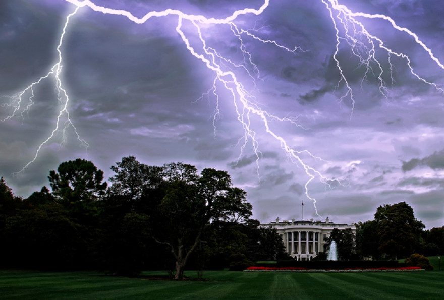 ΗΠΑ: Δύο νεκροί από το χτύπημα κεραυνού στο πάρκο Λαφαγέτ