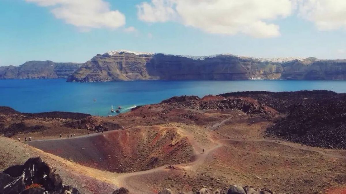 Μέσω εφαρμογής κάτοικοι και τουρίστες μαθαίνουν την γεωλογική ιστορία του ηφαιστείου της Σαντορίνης