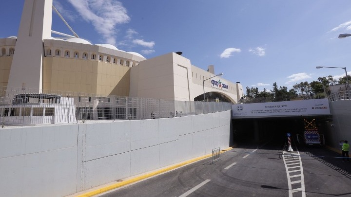 Παραδόθηκε από την Περιφέρεια Αττικής η υπογειοποίηση στην «Αγιά Σοφιά OPAP Arena»