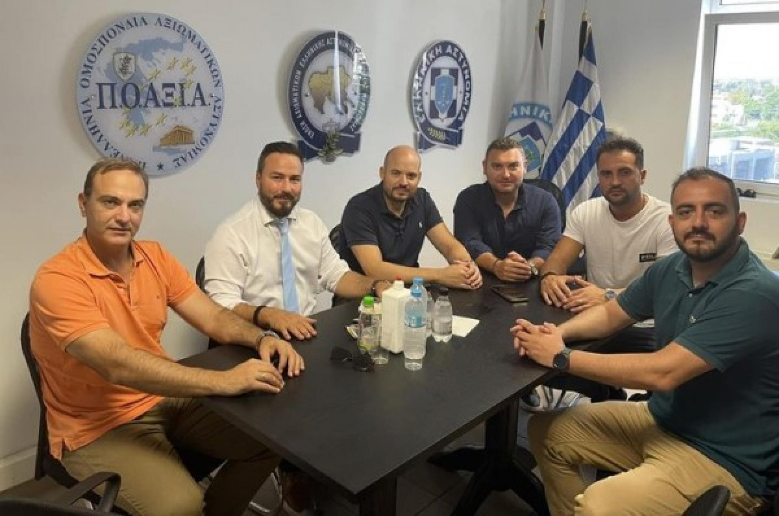 Θεσσαλονίκη: Συνάντηση Διαμαντή Γκολιδάκη με αστυνομικούς