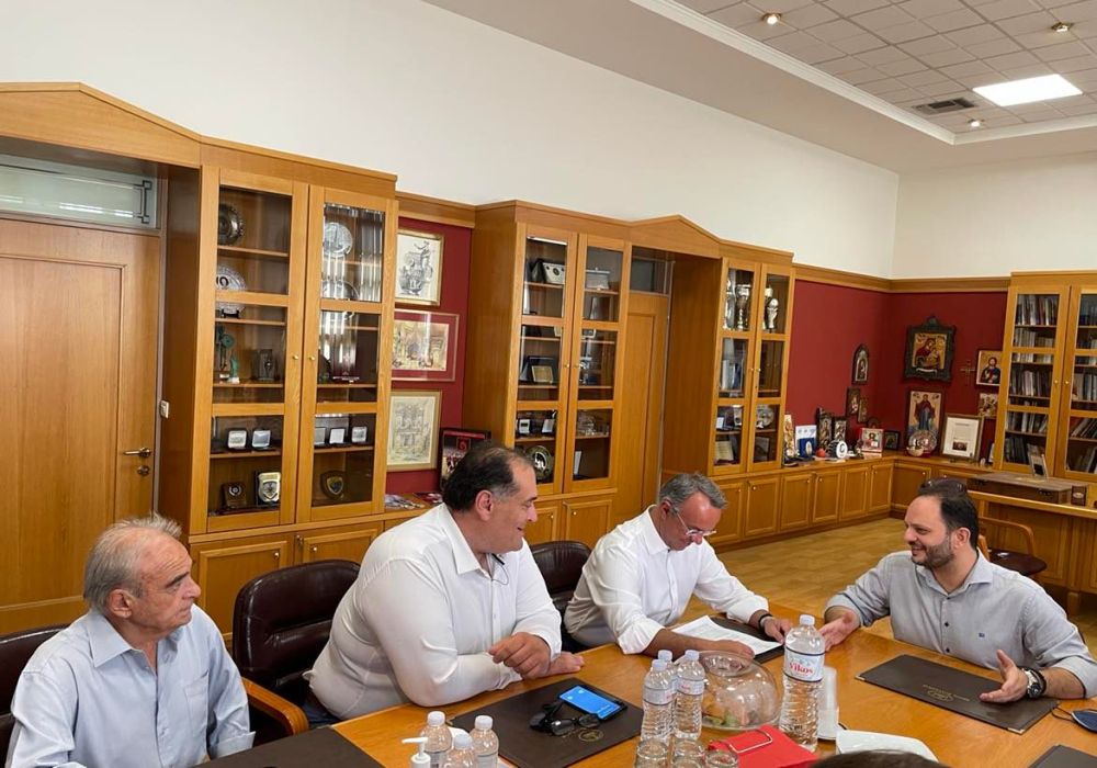 Επίσκεψη Σταϊκούρα στον δήμο Καλαμαριάς: «Η κυβέρνηση θα συνεχίσει να βρίσκεται δίπλα στους πολίτες» (ΦΩΤΟ+Video)