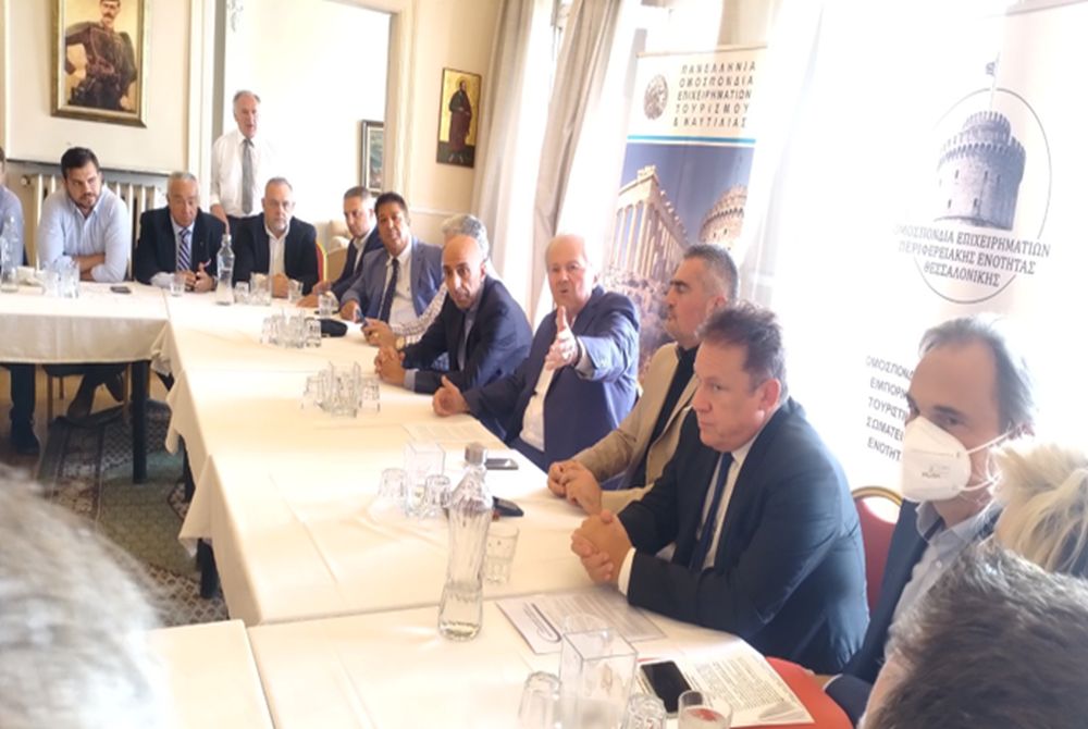 Κοντά στους επιχειρηματίες ο Μάριος Δράμαλης