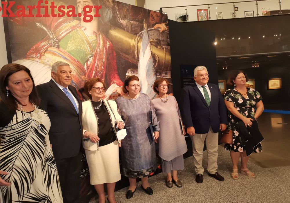 Η υπουργός Πολιτισμού Λίνα Μενδώνη εγκαινίασε την έκθεση «Θησαυροί Φιλελληνικής Ζωγραφικής» (ΦΩΤΟ)