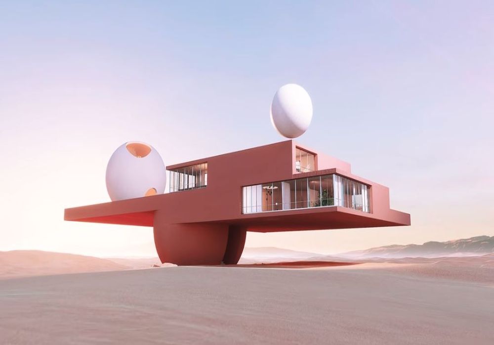The Row: «Αρχιτεκτονήματα» από καλλιτέχνες στο metaverse (ΦΩΤΟ+ Video)