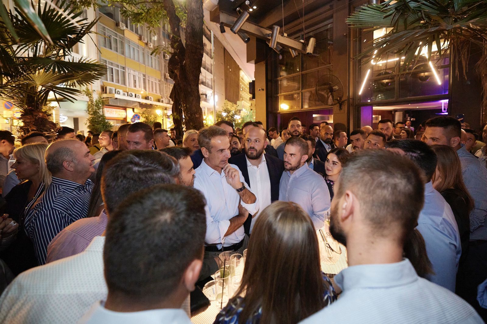 Θεσσαλονίκη: Συνάντηση Κ. Μητσοτάκη με τη νέα γενιά της πόλης (ΦΩΤΟ)