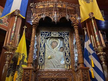 Θεσσαλονίκη: Η Τίμια Κάρα του Αγίου Μεγαλομάρτυρος Γεωργίου του Τροπαιοφόρου στον Ιερό Ναό Παναγούδας