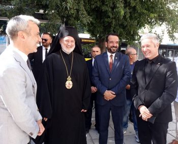 Θεσσαλονίκη: Στην Αγιορειτική Εστία ο Αρχιεπίσκοπος Αμερικής Ελπιδοφόρος