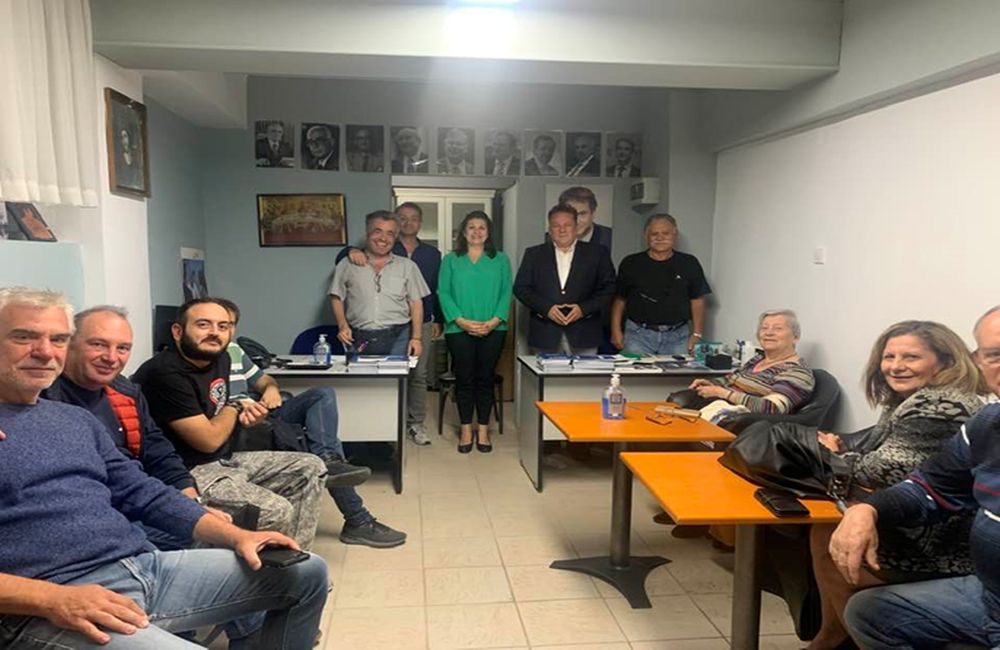 Συνάντηση με προέδρους ΔΗΜΤΟ Α’ Διαμερίσματος Θεσσαλονίκης & Καλαμαριάς