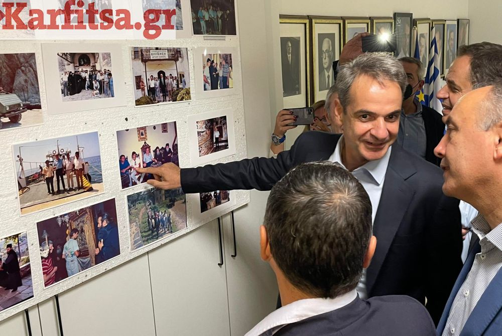 Στην έκθεση φωτογραφίας για τα 48 χρονια της ΝΔ ο Κ. Μητσοτάκης (ΦΩΤΟ + Video)