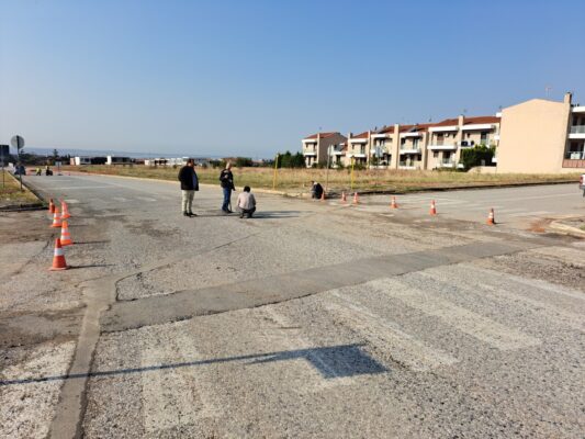 Δ. Θέρμης: Άρχισε η κατασκευή των κυκλικών κόμβων