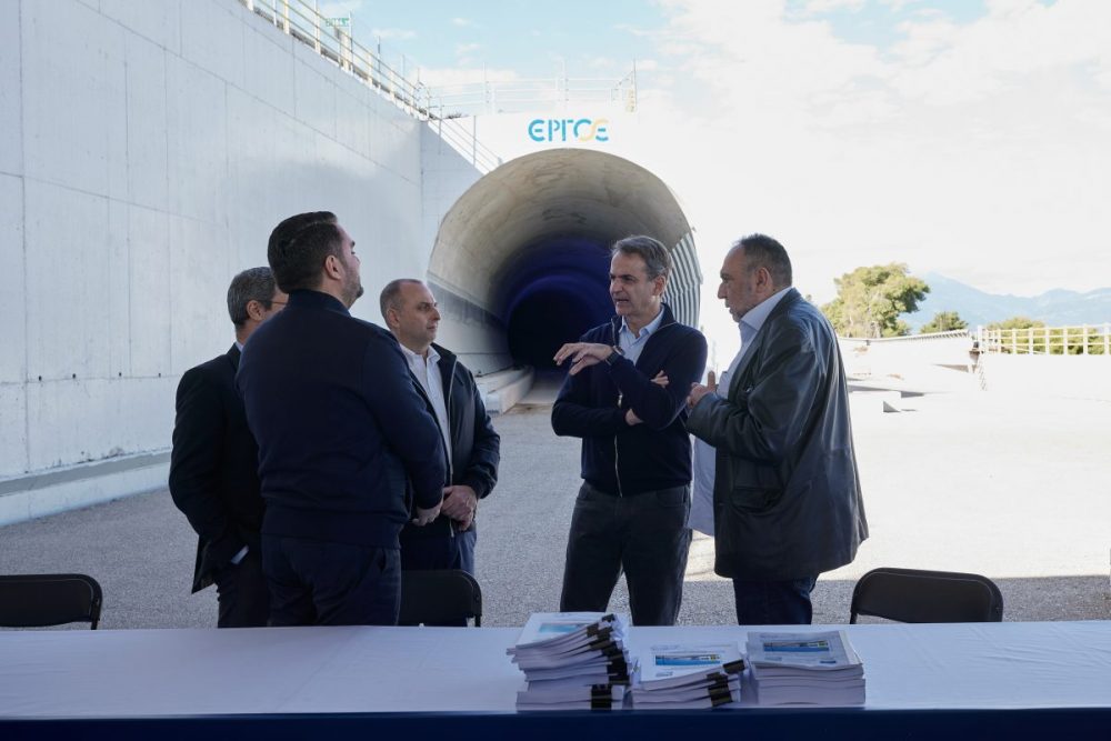 Ο Μητσοτάκης στα εργοτάξια της Αχαΐας – Οι ανακοινώσεις του πρωθυπουργού
