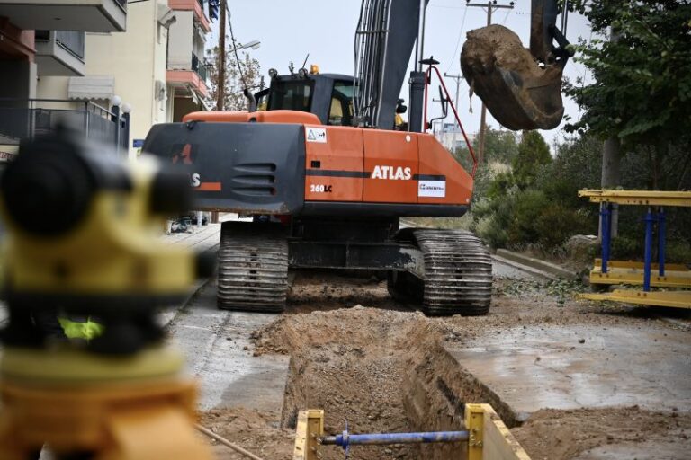 Δ. Καλαμαριάς: Θωρακίζεται ο Φοίνικας με το πρώτο αντιπλημμυρικό έργο