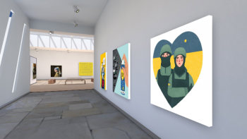 Η σκληρή πραγματικότητα του πολέμου στην Ουκρανία αντικείμενο ψηφιακής έκθεσης τέχνης