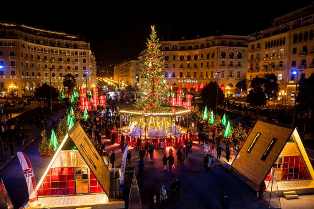 Δ. Θεσσαλονίκης: Μαγικά και… χαμηλής ενεργειακής κατανάλωσης τα φετινά Χριστούγεννα