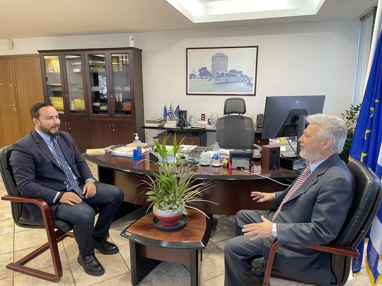 Δ. Γκολιδάκης σε πρόεδρο του ΟΑΣΘ: Έγιναν πολλά, πρέπει να γίνουν περισσότερα