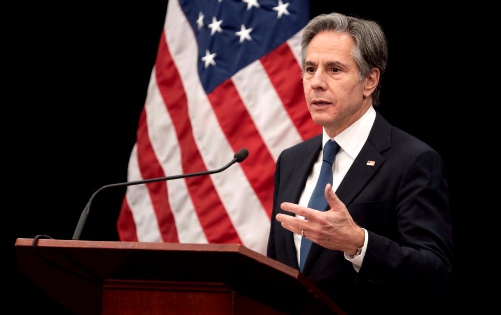 Μπλίνκεν: Προειδοποιεί ότι οι ΗΠΑ θα αντιταχθούν στην ανέγερση νέων εβραϊκών οικισμών στη δυτική όχθη