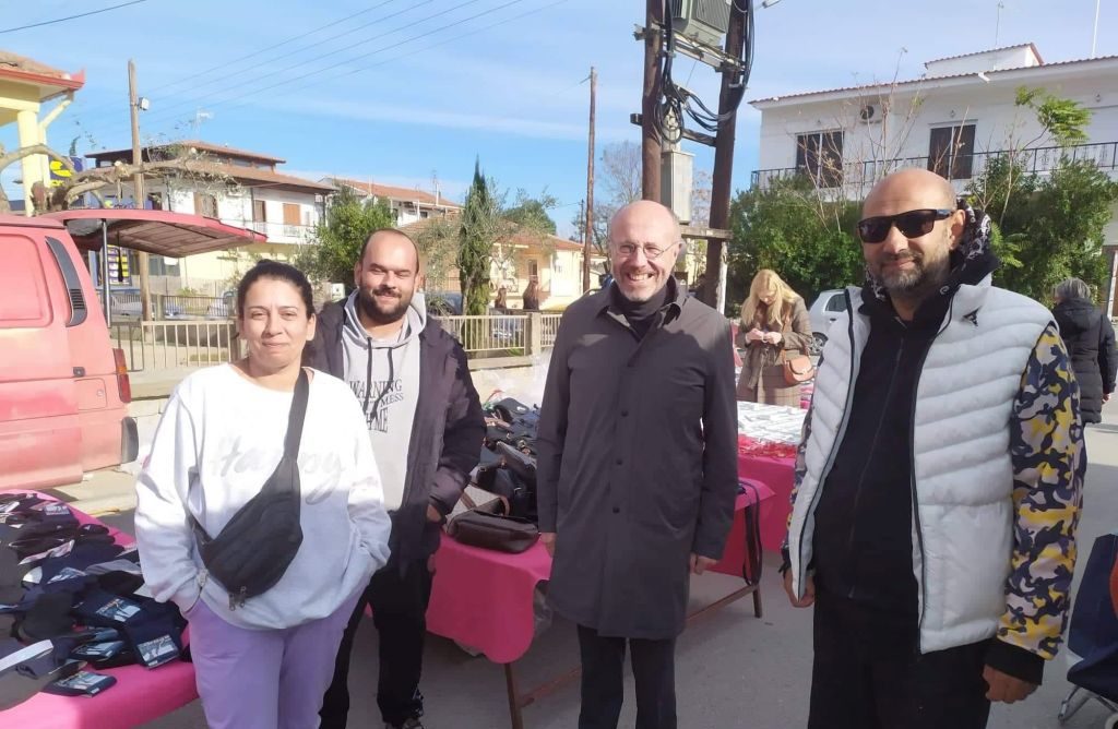 Στις λαϊκές της Χαλάστρας ο Βαρτζόπουλος