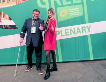 Το Πράσινο Κίνημα στο συνέδριο του ευρωπαϊκού πράσινου κόμματος