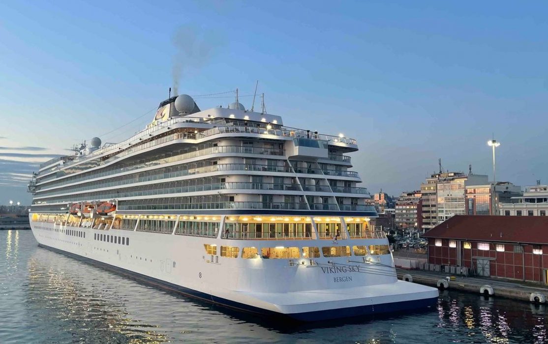 Θεσσαλονίκη: Με το «Viking Venus» ρίχνει αυλαία φέτος η κρουαζιέρα στο λιμάνι της πόλης