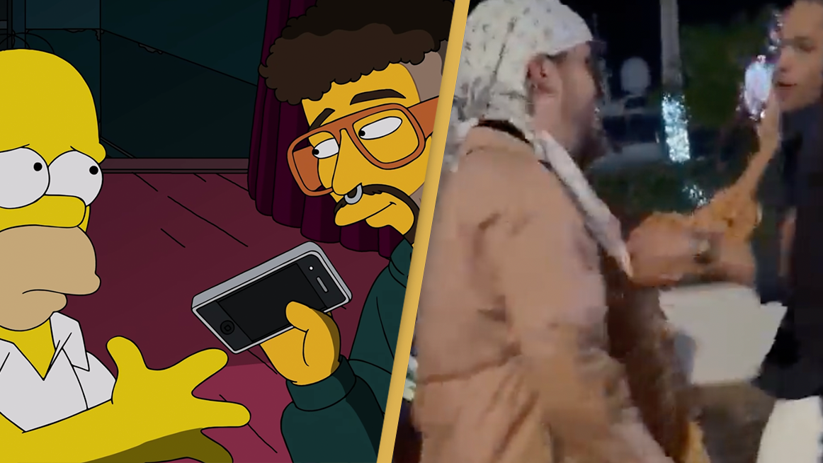 Οι «Simpsons» είχαν προβλέψει αμφιλεγόμενο περιστατικό με τον Bad Bunny και το κινητό θαυμάστριάς του